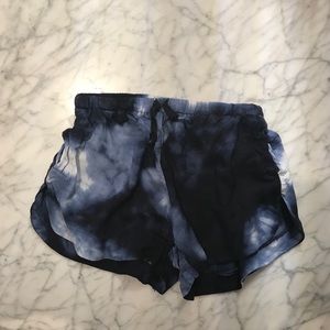 Brandy Melville tie-dye flowy shorts